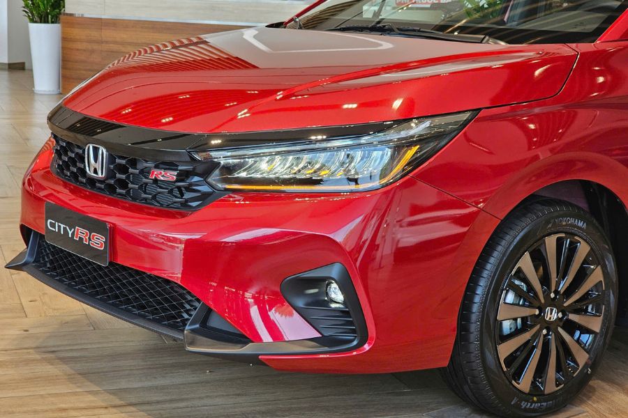 Ngoại thất thể thao của Honda City RS 2025
